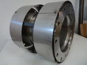 Removable stainless shrouds or covers protect bellows from damage