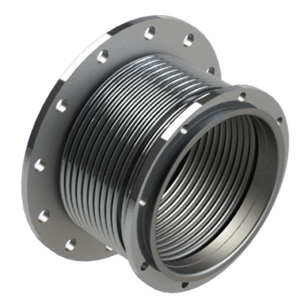 6" L/L Multi-Ply Bellows - Size 10" - Outlet 14"