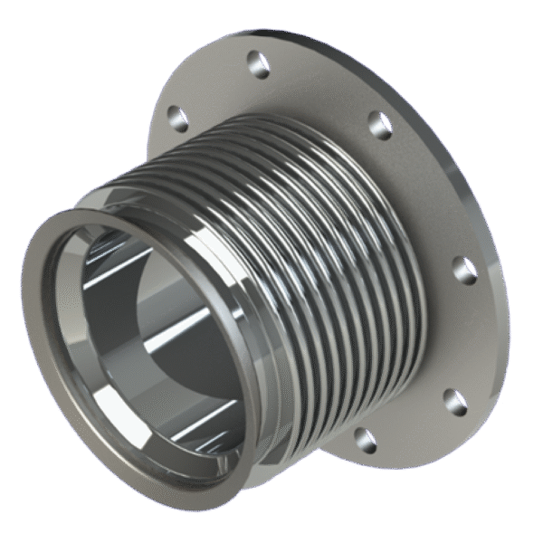 9" L/L Multi-Ply Bellows - Size 5” - Outlet 6”