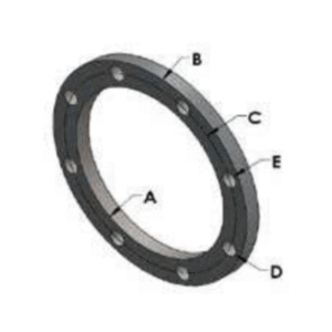Detroit / MTU Style Flanges