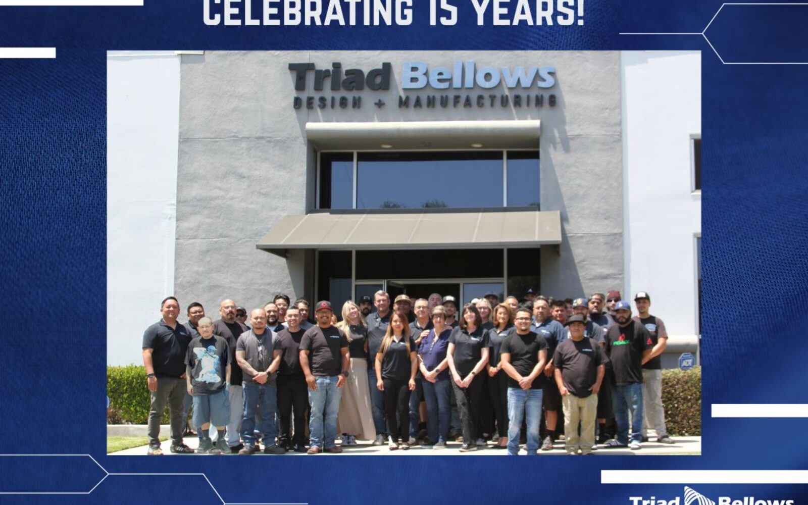 Triad Bellows Celebrates 15 Years of Innovation in Expansion Joint Solutions